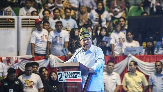 Prabowo répond Anies sur les attaques terrestres au débat : Il veut que le peuple me haine