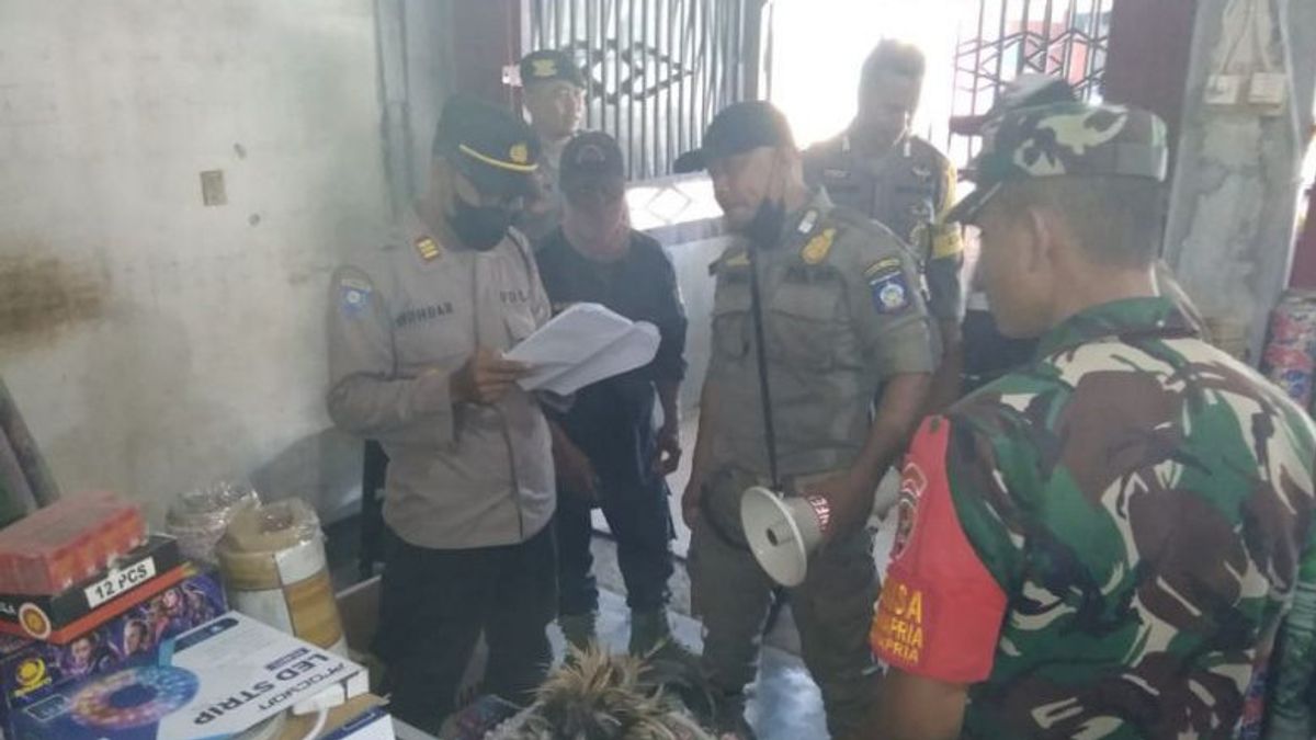Polisi Razia Petasan di Lombok Tengah