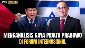 VOI Hari Ini: Menganalisis Gaya Pidato Prabowo di Forum Internasional yang Buat Donald Trump Terpukau 