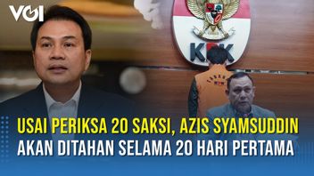VIDEO: Azis Syamsuddin Arrested On The Testimony Of 20 Witnesses