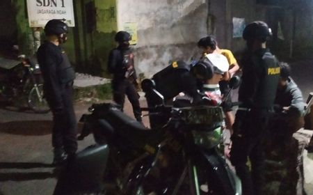 Polres Lombok Barat Patroli Desa saat Jam Rawan Jelang MotoGP