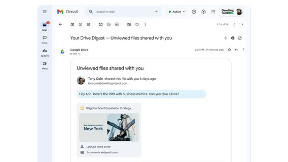 Google Will Send Files On Drive Email Regularly