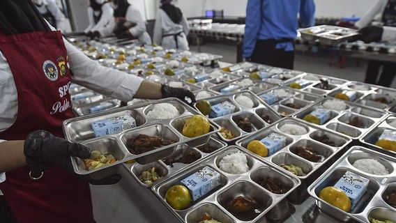 BPS称MBG计划的实施台风2025年第三季度印度尼西亚共和国经济绩效,这是证据