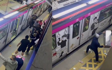 Polisi Usut Bentrok Suporter di Stasiun LRT usai Malaysia vs Singapura Imbang di Piala AFF