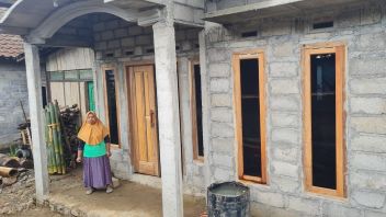 Support Decent For Ganjar, 28 Rumah Desa Ngepanrejo Changed From The Wall Of Bambu To Batako