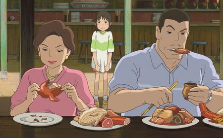 20 Tahun Berlalu, Animator Studio Ghibli Ungkap Makanan Orang Tua Chihiro di Spirited Away