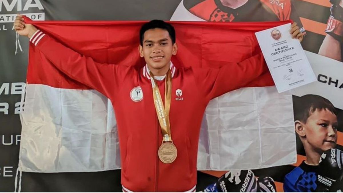 Atlet MMA Indonesia Bawa Pulang Medali Perunggu Kejuaraan Dunia U-18