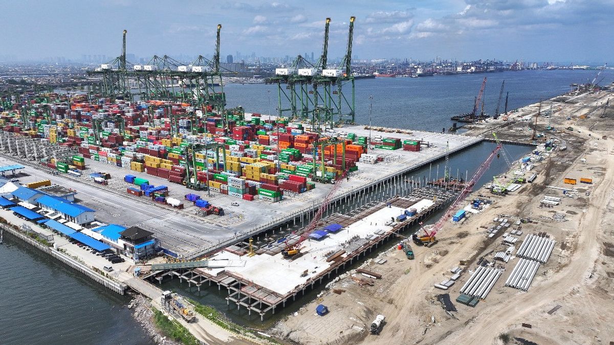 Proyek PTPP, Pembangunan Terminal Kalibaru Tahap 1B di Pelabuhan Tanjung Priok Mencapai 75 Persen