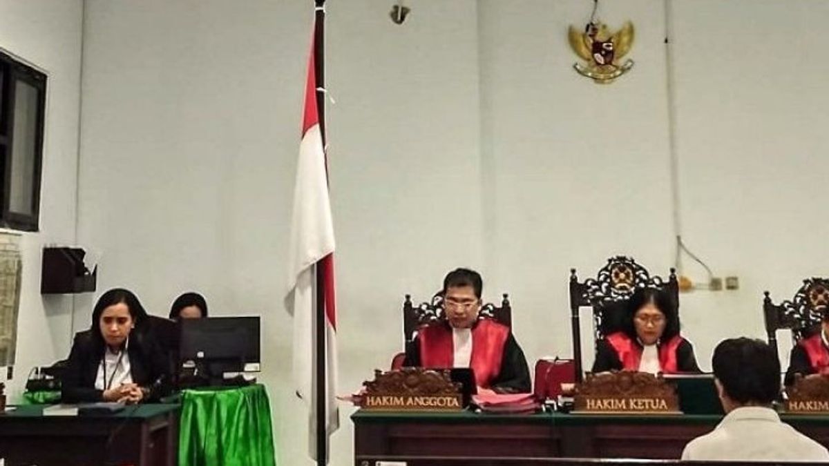 Becoming A Shabu Courier From His Acquaintance In Jakut, A Man In Ambon Sued 7.6 Years In Prison