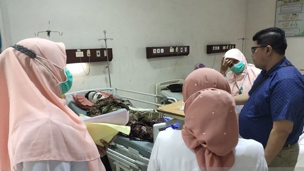 Fried Meatball Trader Cart Incident Burns In East Aceh, 3 Patients Referred To Zainoel Abidin Hospital