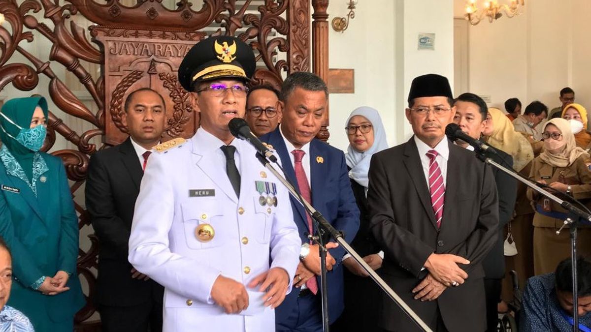 Heru's Working Discourse Budi Hartono After Officially Becoming The Acting Governor Of DKI