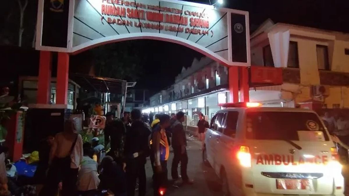 チャンジュール地震の犠牲者への対応、保健省は55人の医療従事者と5台の救急車を配備