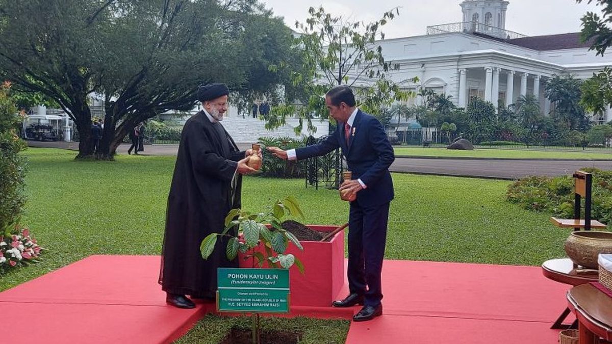 Jokowi Receives State Visit From Iranian President At Bogor Palace
