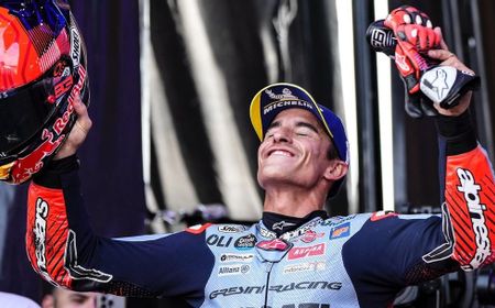 Hasil MotoGP Aragon 2024: Marc Marquez Podium, Bagnaia Terlempar