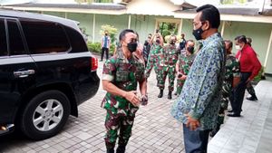Panglima TNI Jenderal Andika Perkasa Mengaku Dapat Banyak Ilmu dari Sultan HB X