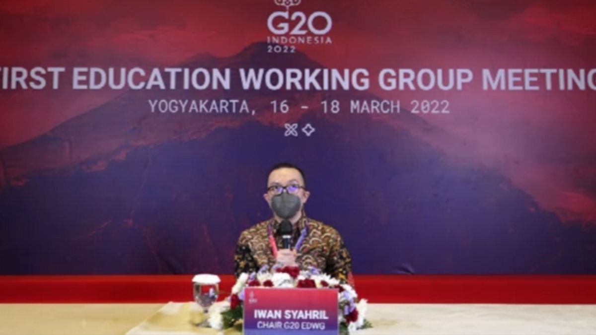Kemendikbudristek Discusses Freedom Of Learning At The G20 Meeting