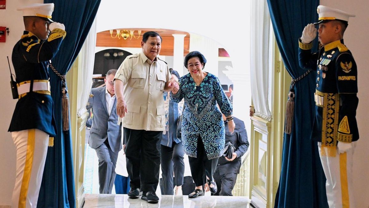 Prabowo Unggah Momen Bertemu Megawati Hari Ini di Istana   