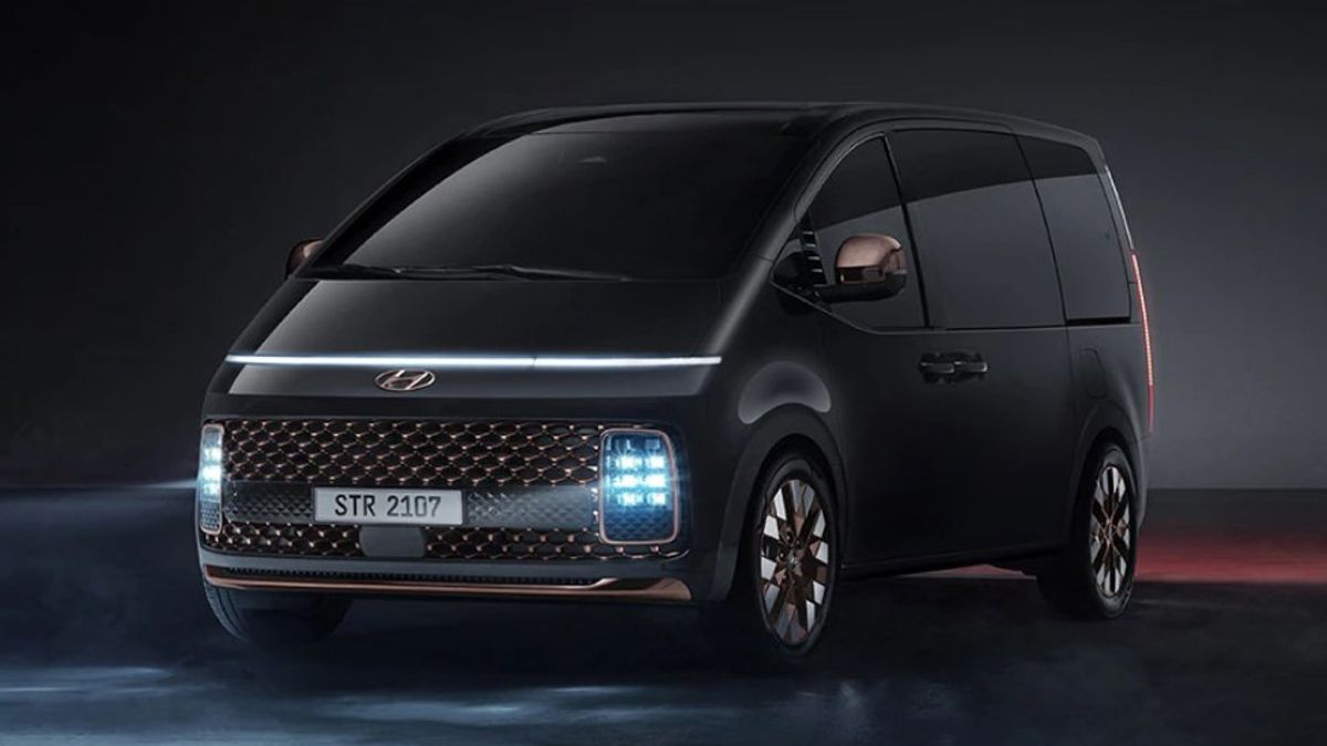 Punya Desain Futuristik Hyundai Luncurkan MPV Staria