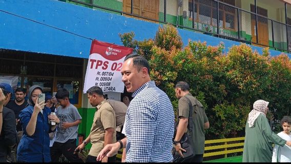 Happy After Voting, AHY Sends a Message to the Candidate Pair Who Won the Jakarta Gubernatorial Election