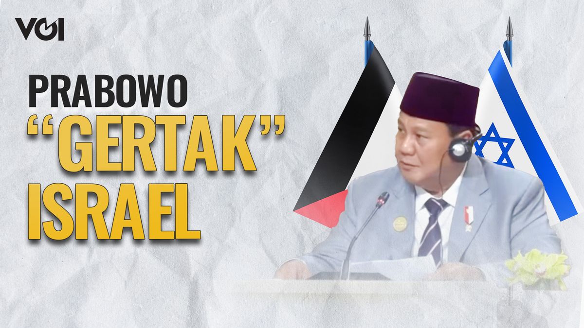 VIDEO: Prabowo dit qu'Israël serait expulsé s'il continue à mener une agression à Gaza
