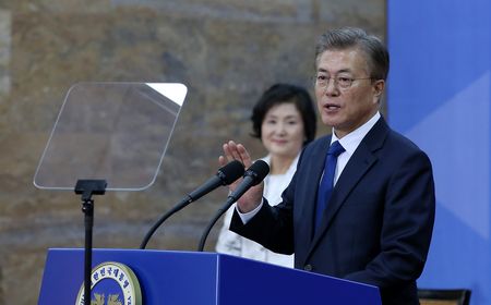 Lihat Peta Kuno Abad ke-18 di Spanyol, Presiden Moon Sebut Pulau Dokdo Bagian Korea Selatan