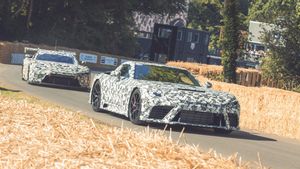 Penerus Lexus LFA Tampil Perdana di Goodwood Festival of Speed, Diproduksi Akhir 2026