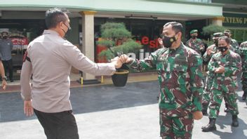 76e Anniversaire De TNI, Chef De La Police De Metro Jakbar: La Synergie Crée Un Kamtibmas Sûr Et Propice