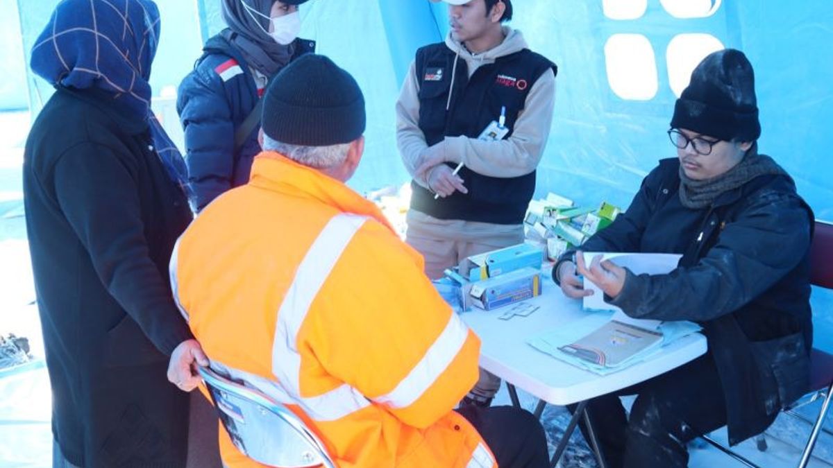 Tim Medis Indonesia Mulai Layani Kesehatan Korban Gempa di Kota Hassa Turki