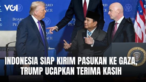 President Donald Trump Thanks Indonesia for Being Ready to Send TNI Troops to Gaza
