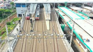 Kemenhub Gelar <i>Switch Over</i> di Stasiun Manggarai, Jalur Perjalanan Commuter Line Diubah
