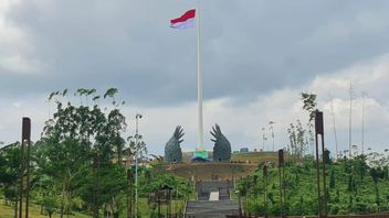 L’inauguration de Jokowi, la construction de la cérémonie de Plaza de Sumatra nationale d’IKN coûte 381,7 milliards de roupies