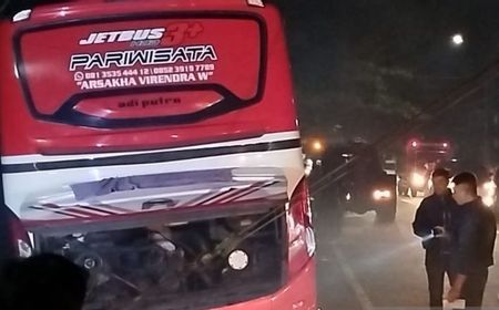 Bus Pariwisata Rombongan SMK TI Badung Bali Rem Blong di Batu, 4 Orang Tewas