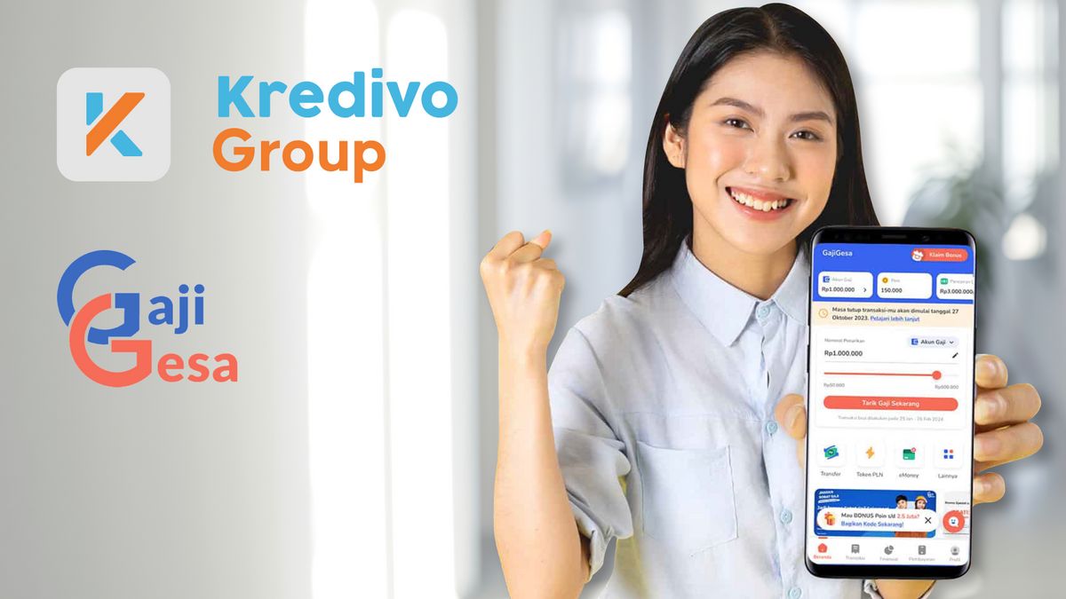Kredivo Akuisisi GajiGesa, Platform Earned Wage Access di Indonesia