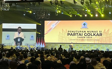 Sapa Gibran yang Pakai Batik di Munas Golkar, Bahlil: Warnanya Gerindra, Nggak Apa-apalah Kita Bagi-Bagi