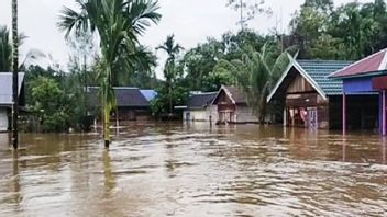 洪水袭击了东瓦里金市的内陆地区，这里是目前的情况