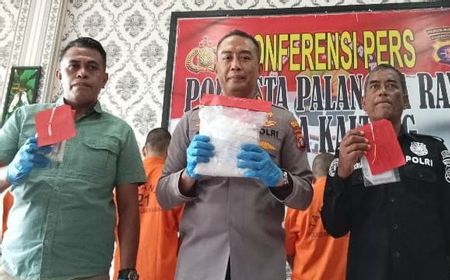 Tertangkap Miliki 1 Kg Sabu, Seorang Bandar di Palangkaraya Diancam 20 Tahun Penjara