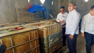 Polda Lampung Gerebek Gudang Pengoplos Minyak Mentah