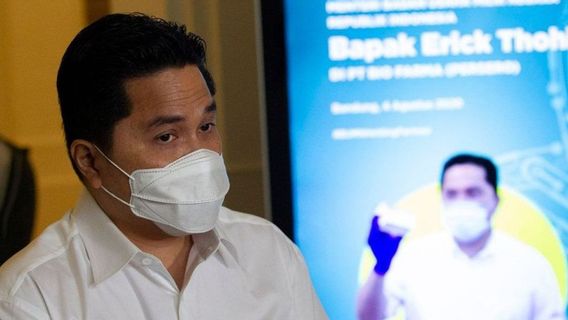 Erick Thohir: Meski Minus, Ekonomi Indonesia Lebih Baik dari G20