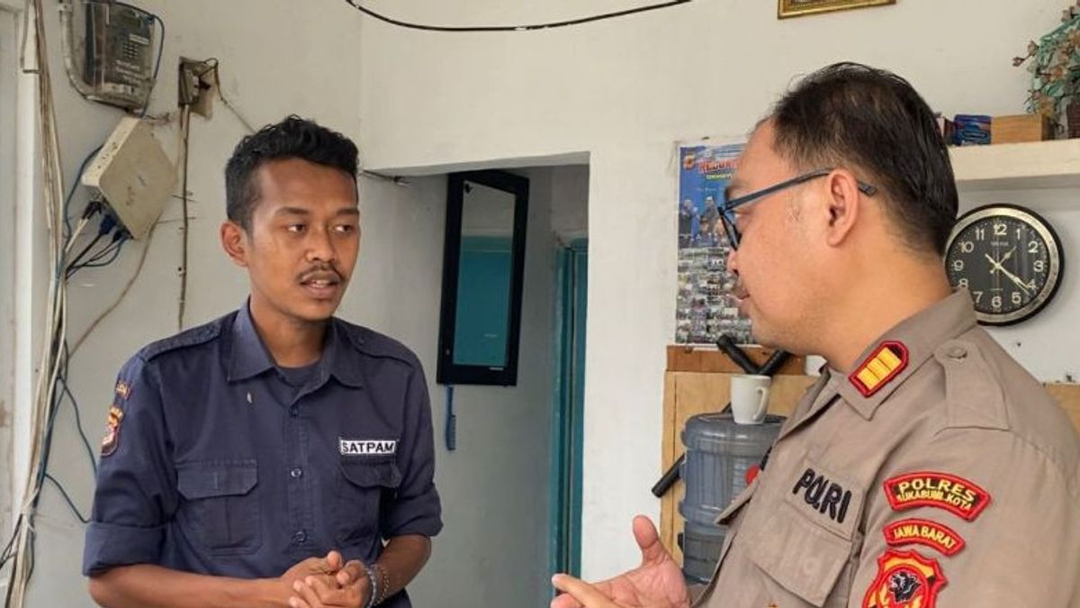 Sukabumi City Police Appreciate Security Guard Find Stolen Motorcycle