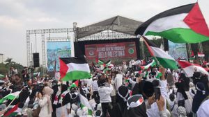 Panitia Sebut 1,4 Juta Massa Aksi Bela Palestina Tumpah Ruah di Monas
