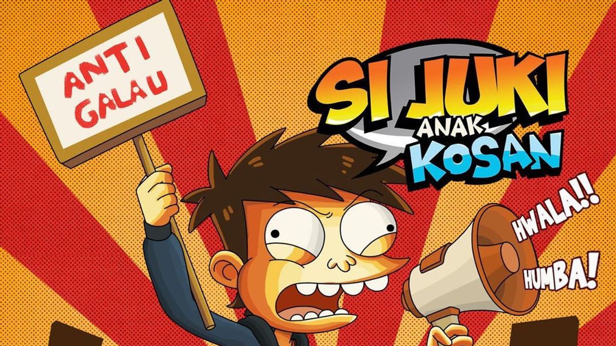 Synopsis Si Juki Anak Kosan Series , Collection Of Absurd Stories Of Kos Residents