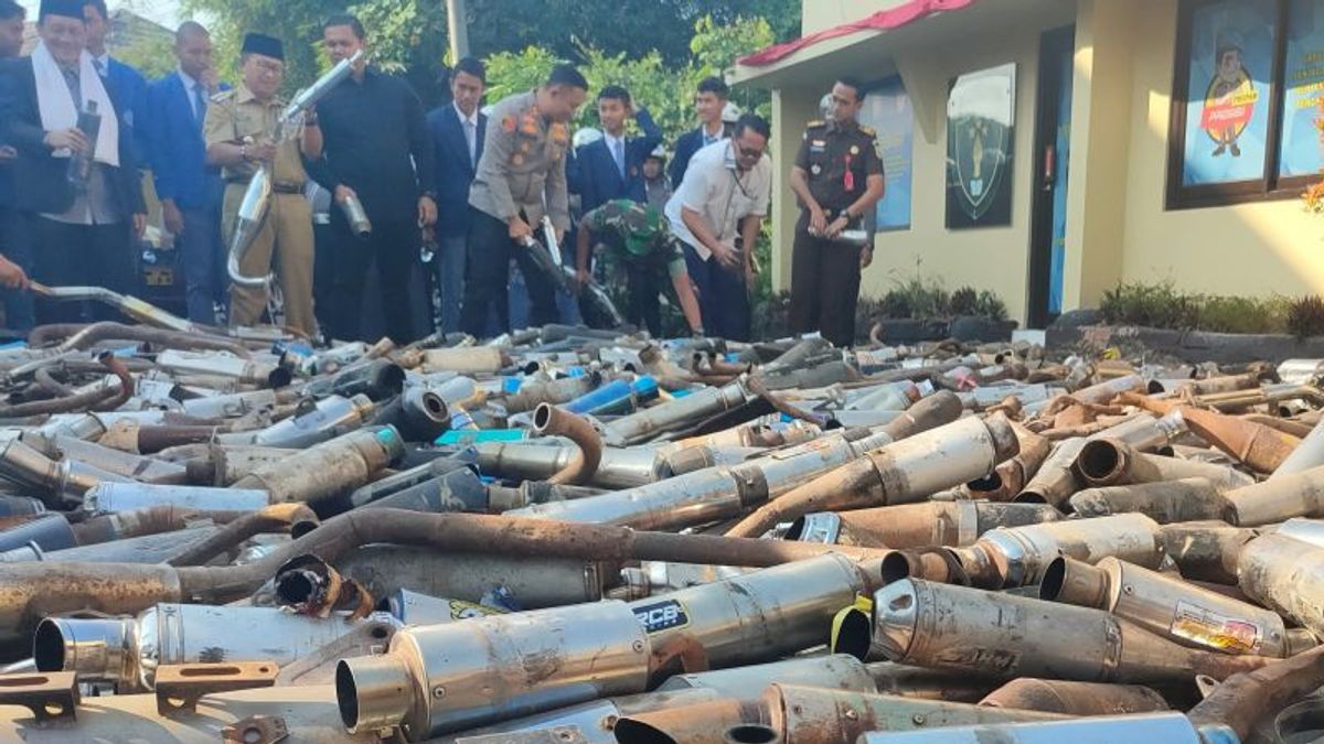 Brong Exhaust In Cianjur Is Still Being Targeted By The Police, Vehicle Owners Should Return To Factory Standards