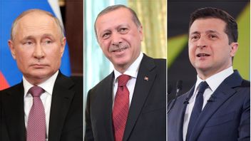  Presiden Erdogan Siap Fasilitasi Pertemuan Presiden Putin dengan Presiden Zelenzksy, Kremlin: Kami Sambut Baik