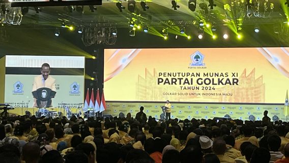 Sapa Gibran yang Pakai Batik di Munas Golkar, Bahlil: Warnanya Gerindra, Nggak Apa-apalah Kita Bagi-Bagi