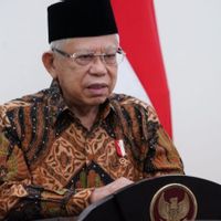 Wapres Ma'ruf Amin Sampaikan Selamat Idulfitri 1443 Hijriah, Mohon Maaf Lahir dan Batin
