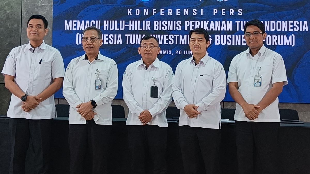KKP称印尼金枪鱼的年产量达到1.49亿吨