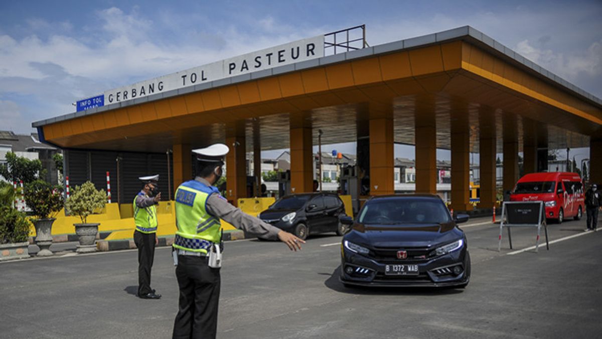 5 Gerbang Tol Masuk Bandung Akan Ditutup Akhir Pekan, Skema Disiapkan Polda Jabar