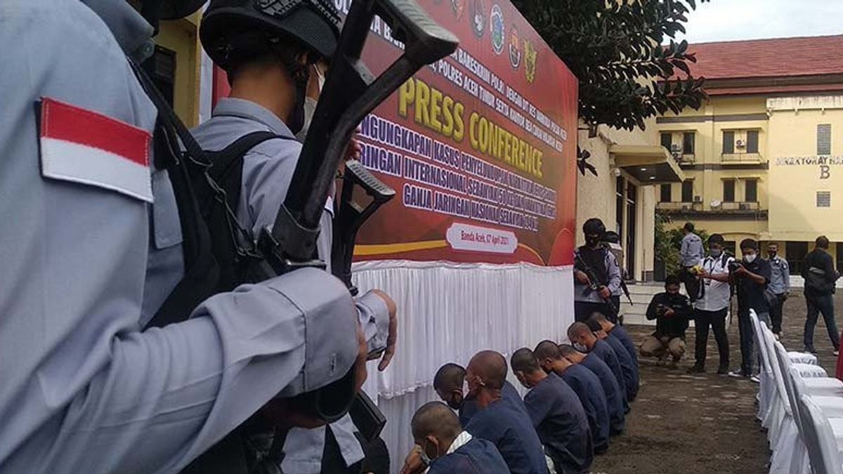 Selundupkan 50 Kg Sabu-sabu, 4 Warga di Aceh Diancam Hukuman Mati