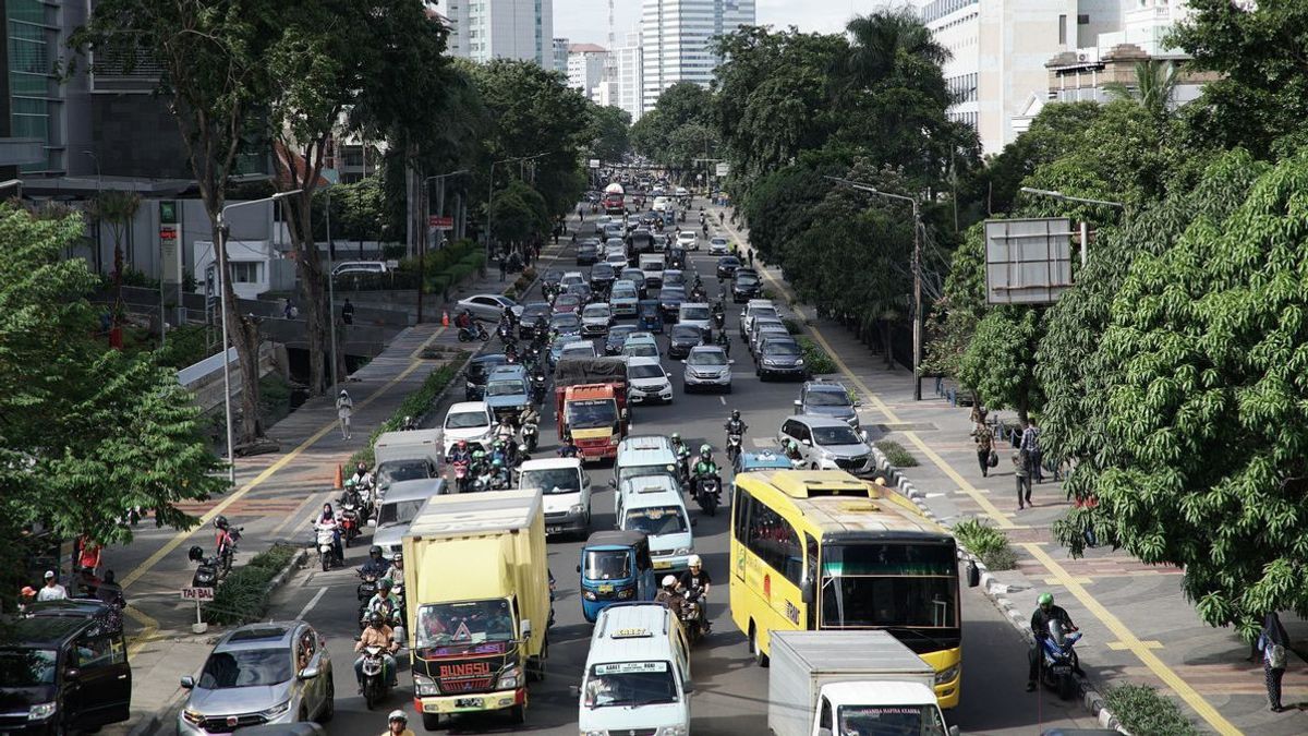 DKI Bela Diri Soal Angka Kemacetan Stagnan
