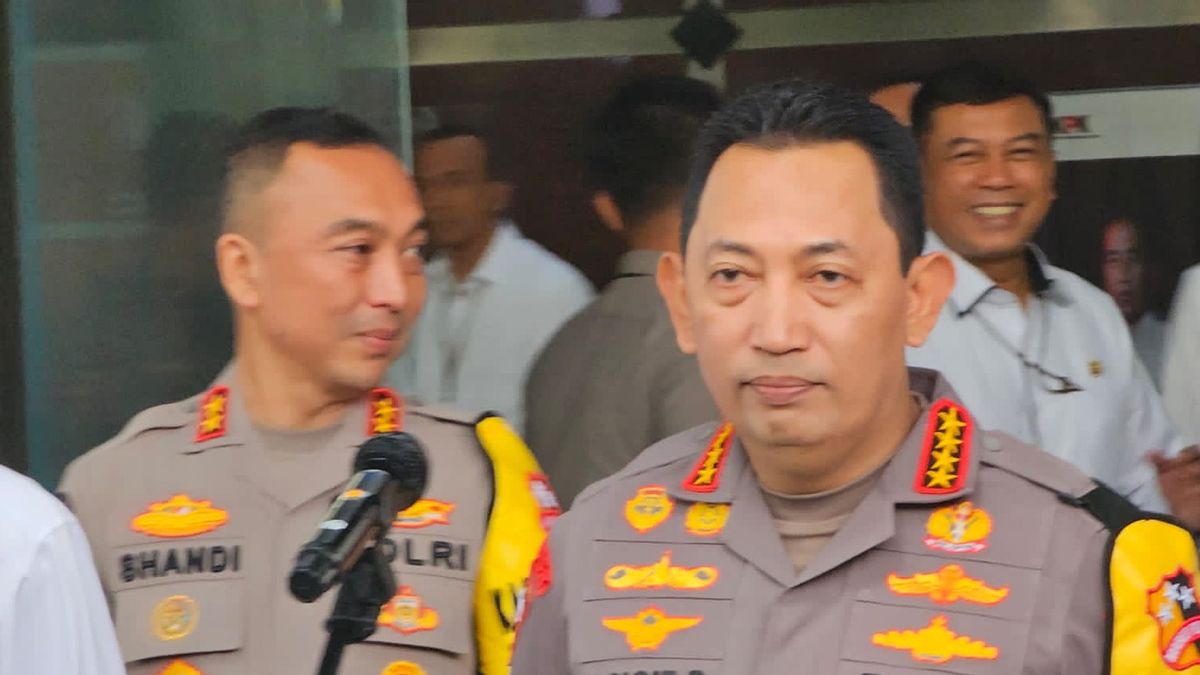 Firli Has Not Been Detained In The SYL Extortion Case, National Police Chief: Just Follow The Process